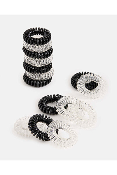 REDTAG Women Assorted Plain Elastic Hair Band Set (20 Piece)