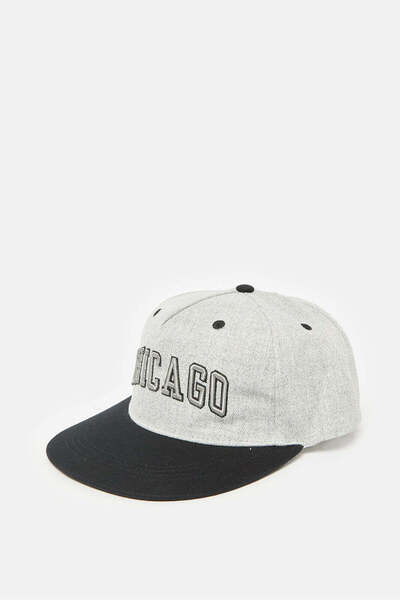 REDTAG Boys Grey Embellished Cap