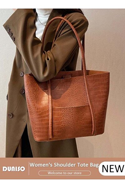 DOMEET Women's Shoulder Tote Bag Faux Leather Handbag for Women Large Capacit...