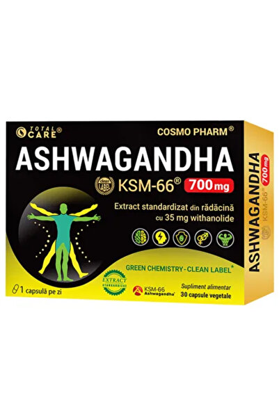 Cosmopharm Ασβαγκάντα ​​KSM-66, 700 mg, 30 κάψουλες,