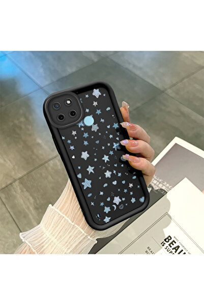 ucuc مادة السيليكون المتوافقة مع Realme C21Y/C25Y، مقاومة للصدمات، لون أسود، ...