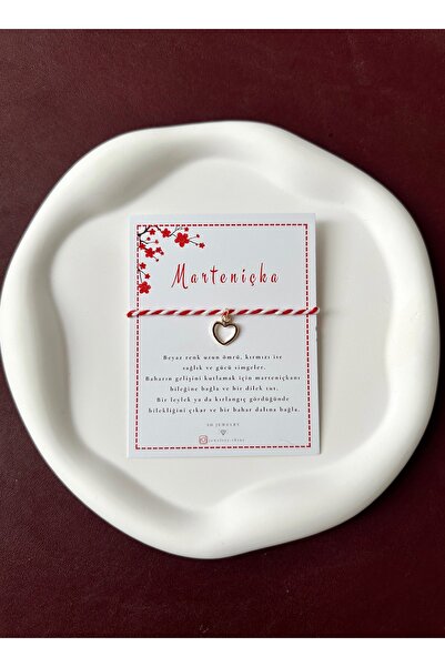 the canelif accessories Marteniçka Bracelet with Card - Adjustable, Special D...