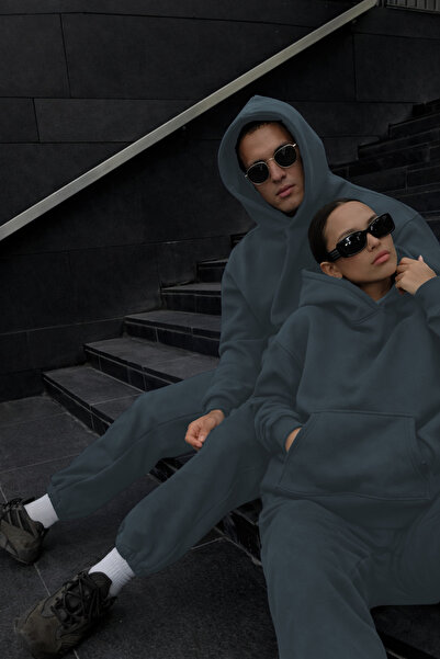 YAKAMEL Unisex Winter Oversized Elastic Hooded Track Suit Suitable for Loved ...