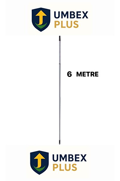 UMBEX PLUS 6 Metre Teleskopik Uzayabilen Metal Sap Ayarlanabilir Sap