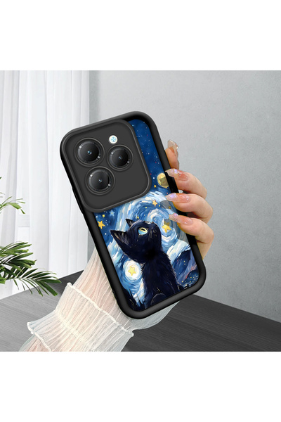 ucuc حافظة من السيليكون متوافقة مع هاتف Infinix Hot 40/40 Pro، مقاومة للصدمات...