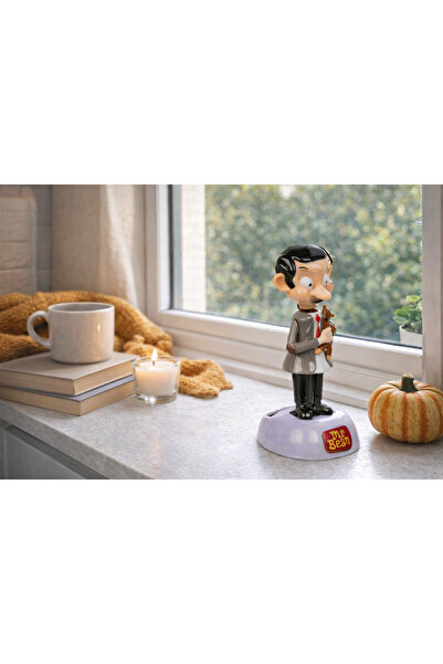 Out Of The Blue Solar Decoration, Figurine, Mr Bean & Teddy, for Interior