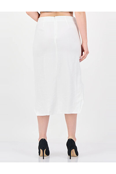 SNDYS SNDYS midi skirt, white