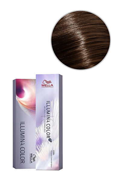 Wella Illumina Color Ekstra Parlak Saç Boyası 60 ml | 4 Orta Kahverengi