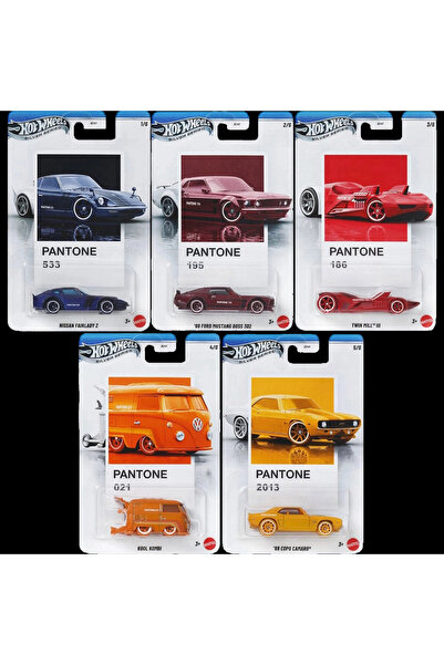 Hotwhells Silver Series Pantone Set 5'Li JKY47-979A
