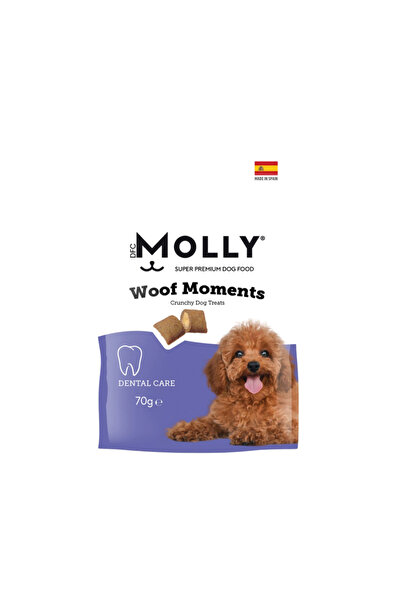 Molly Woof Moments Ağız ve Diş Sağlığı İçin Köpek Ödül Maması 70gr
