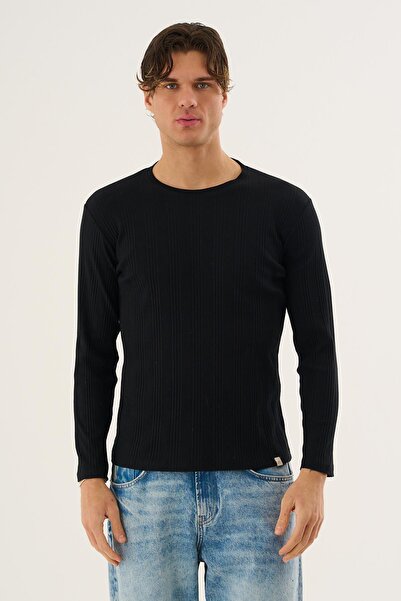 ALEXANDERGARDI Mânecă lungă din twill perlat, croială slim