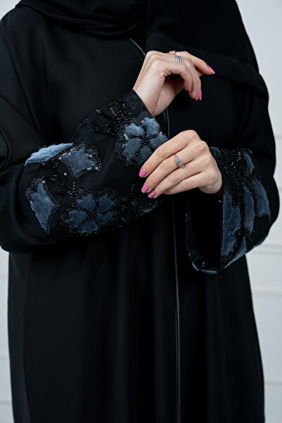 Rooz عباية نسائية قماش انترنت قصه عاديه