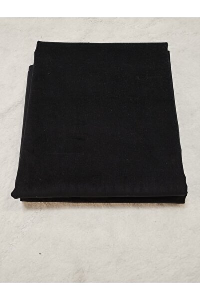 SARE NEHİR Black Corduroy Fabric