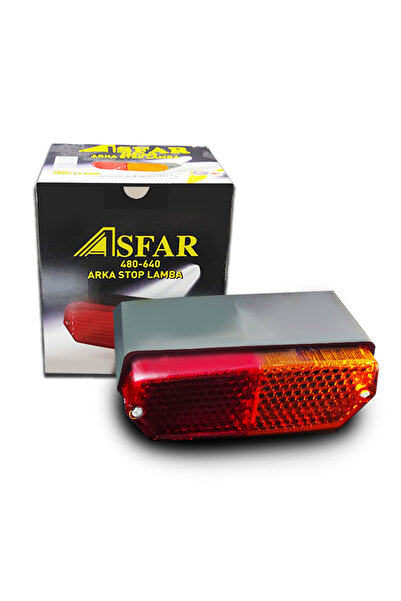 ASFAR Traktör Arka Stop Lambası SAĞ FIAT 480/ FIAT 640 Su Geçirmez