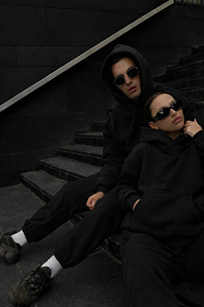 YAKAMEL Unisex Winter Oversized Elastic Hooded Track Suit Suitable for Loved ...