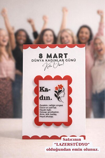 Kadınlar günü hediyesi,Buzdolabı magneti,