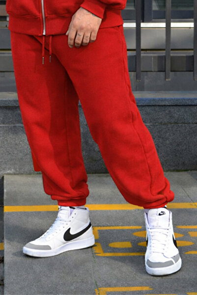 YAKAMEL Ανδρικό βασικό αθλητικό παντελόνι τζόγκερ με ελαστικά μανσέτες στα μπ...