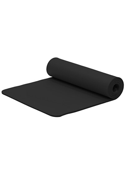 SERSIMO Non-slip NBR fitness mat, 183x61x2 cm, with carrying strap, black