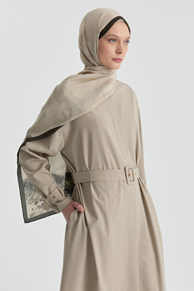 Tuğba Gizli Pat Ferace - Bej