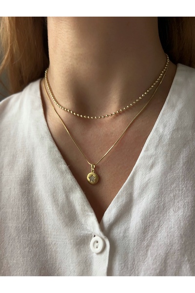 ToffyStore قلادة VIP MINIMAL TOPÇUK