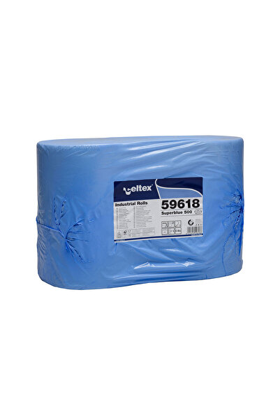 Celtex Rolă industrială 3 straturi Superblue500 2 buc/cutie