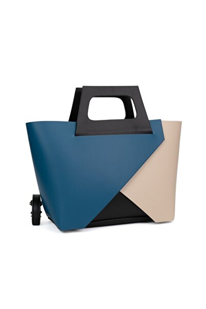 Posete Fagaras Mathilda Leather Purse - Blue - Emerald, Genuine Leather Offic...