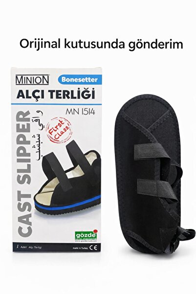 Minion Alçı Terliği Alçı Ayakkabısı