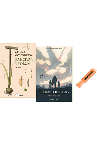 Epsilon Yayınevi Bahçıvan ve Ölüm + Bülbülü Öldürmek / 2 Kitap Set (KALEM HDY)