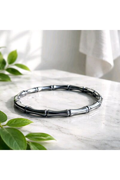 stainless steell Steel 316L Silver Bone Handcuff Women's Bracelet Small Size