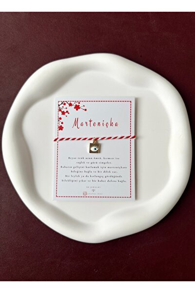 the canelif accessories سوار مارتينيشكا مع بطاقة - قابل للتعديل، تصميم خاص يج...