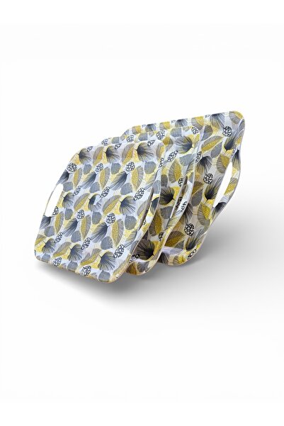 cc bin shihon Serving trays, 3 rectangular trays made of durable, crack-resis...