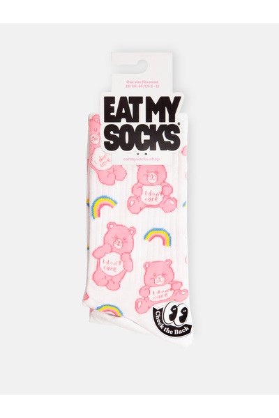 Eat My Socks Rainbow Bear Yetişkin Çorap