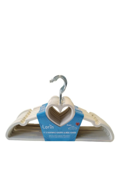 Lorin Σετ 25 βελούδινων αντιολισθητικών κρεμάστρων ρούχων