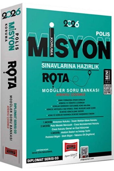 Yargı Yayınları 2026 Polis Misyon Sınavlarına Hazırlık Rota Modüler Soru Bank...