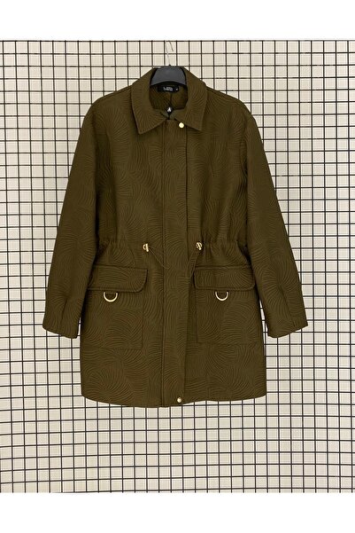 Armine Jachetă sezonieră pentru băieți, cu fermoar, cu detaliu tip snap și ta...