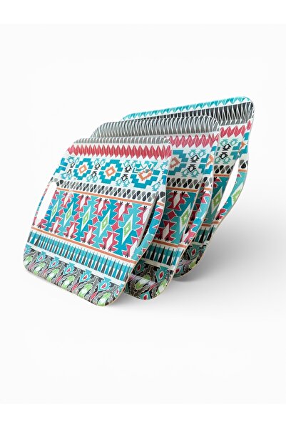 cc bin shihon Serving trays, 3 rectangular trays made of durable, crack-resis...