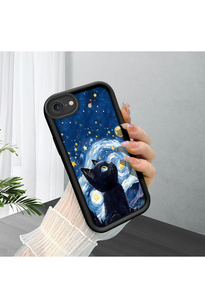 ucuc حافظة لهاتف آيفون 7/8/SE 2020 2022 مصنوعة من مادة السيليكون المقاومة للص...