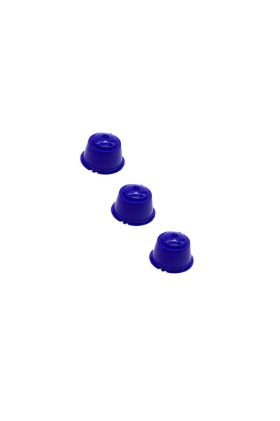 OEM Set of 3 coffee capsules, reusable, refillable, Dolce Gusto compatible, d...