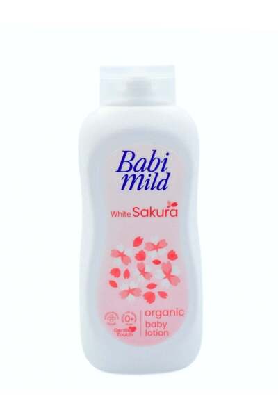 Babi Mild لوشن وايت ساكورا للأطفال - عناية مرطبة لطيفة لبشرة ناعمة وملساء