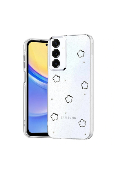 eco port غطاء سامسونج جالاكسي A24 4G بنمط الفيونكة - نمط 2