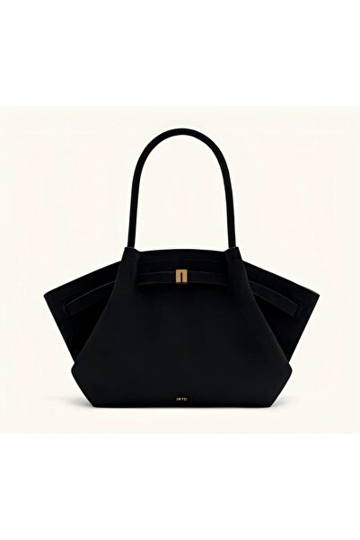 JW PEI حقيبة يد نسائية كبيرة من الجلد المدبوغ الصناعي