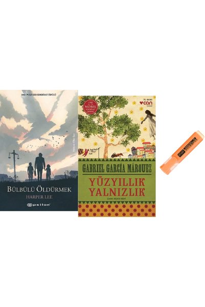 CAN Bülbülü Öldürmek + Yüzyıllık Yalnızlık / 2 Kitap Set ( KALEM HDY )