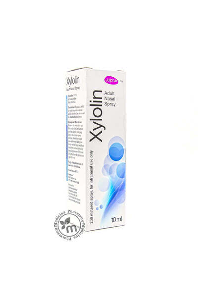 Xylolfsty Xylolin 0.1% Xylometazoline Hydrochloride Nasal Spray for Adults, 10ml