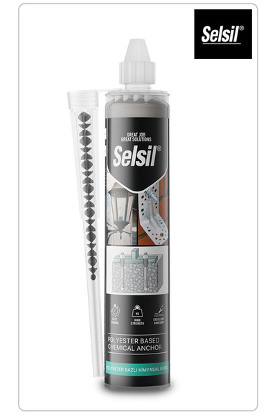 Selsil POLYESTER BAZLI KİMYASAL DÜBEL 300 ML