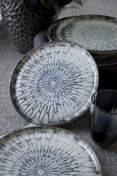 Keramika Farfurie Profesională Monoform Nordic pentru Paste 22 cm 6 Bucăți 23341