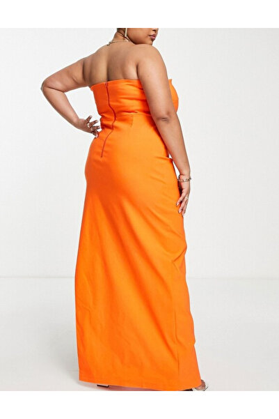 Vesper Vesper maxi dress, orange