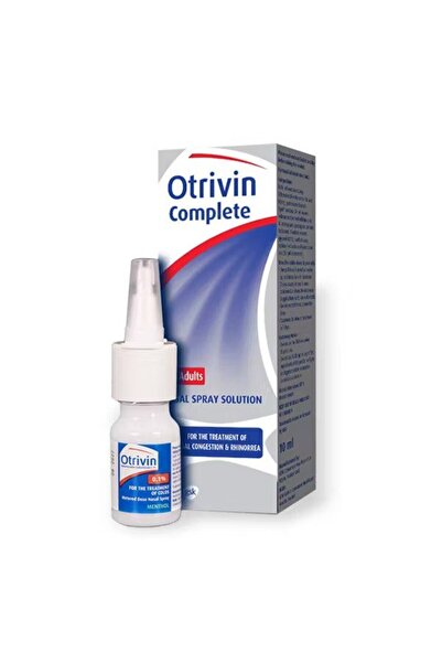 OTRIVIN بخاخ أنفي مزدوج المفعول، لعلاج احتقان الأنف وسيلان الأنف، 10 مل
