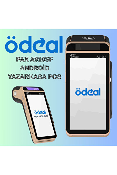 PAX A910SF Android Yazarkasa POS - Temassız Ödeme & Ücretsiz Kurulum