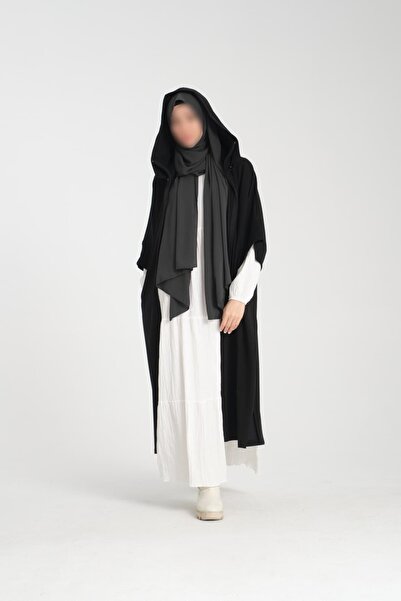 ZESA TASARIM Siyah Sweat Panço 120 CM
