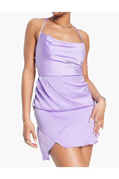 NaaNaa NAANAA mini dress, purple
